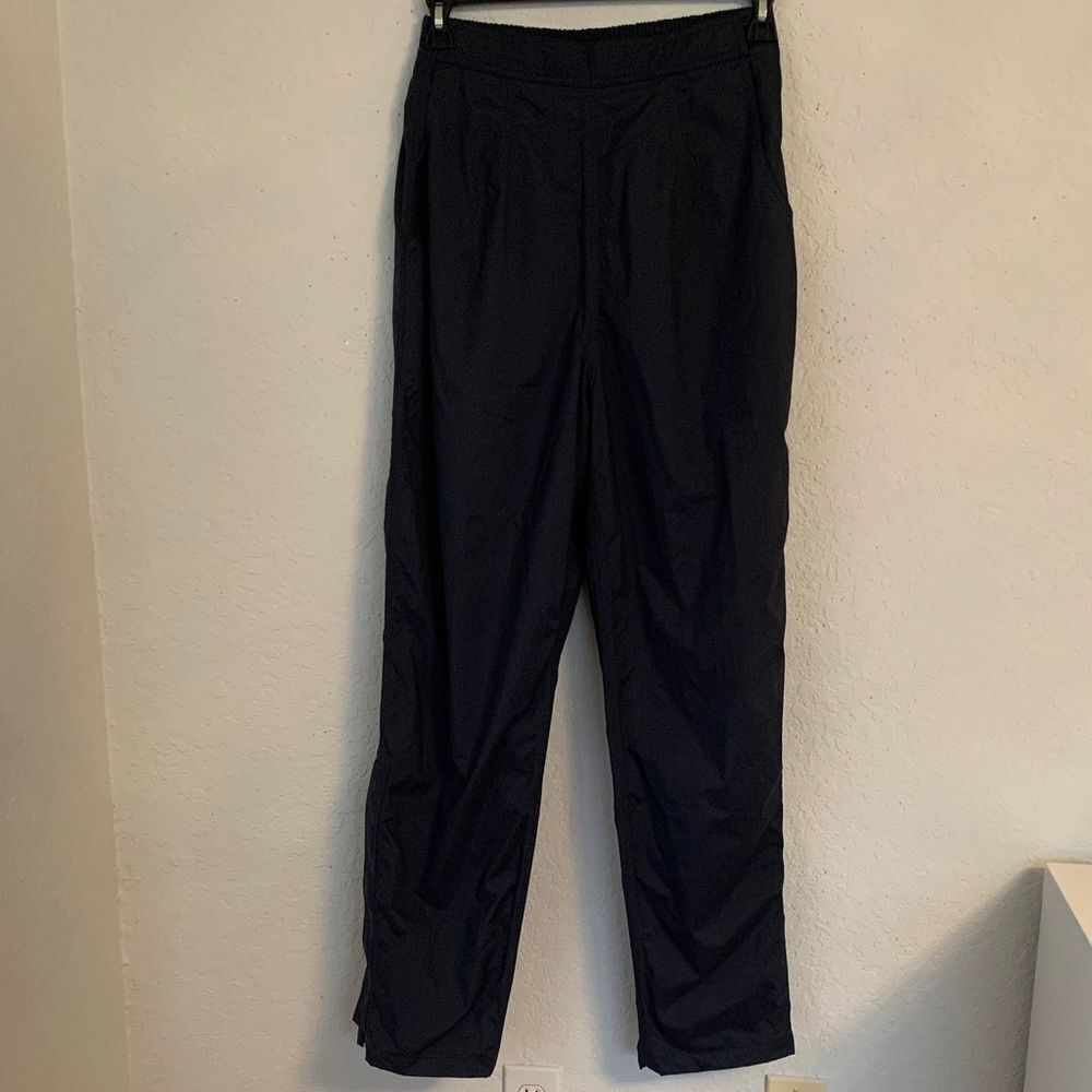 NWT SunIce Men's Windbreaker Elastic Waist Navy Pants Size L
